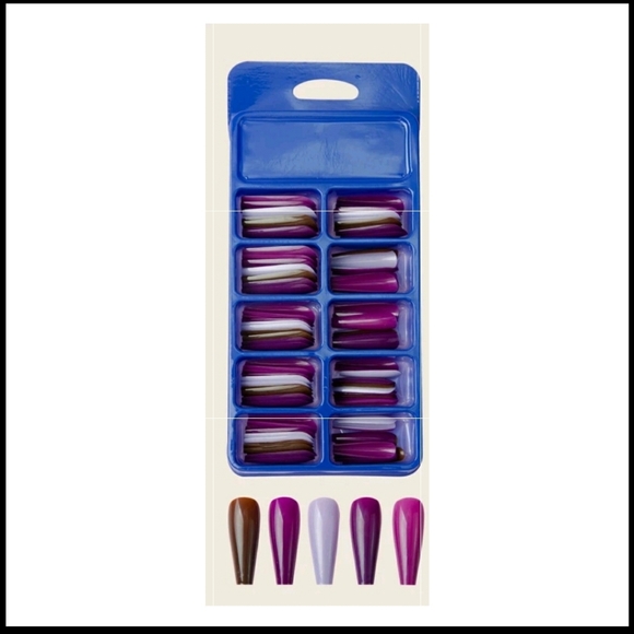 Other - COPY - Fake nails multi color set 100 pieces